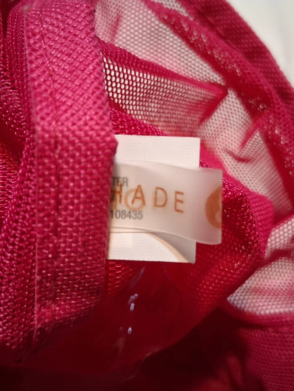 Shade & Shore Hot Pink Mesh Beach Pool Summer Tote Bag